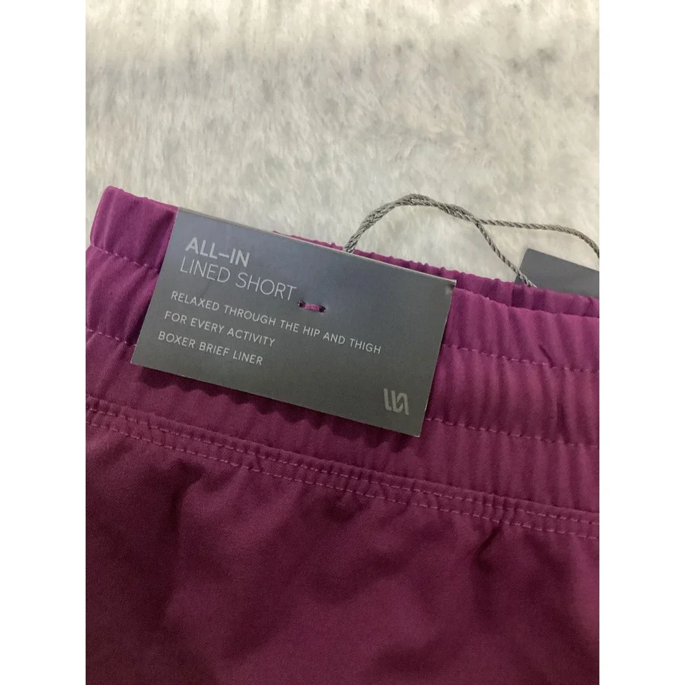 VRST Mens‎ 7 Inch All-In Lined Training Short Black Cherry XL MAX2414067L NWT